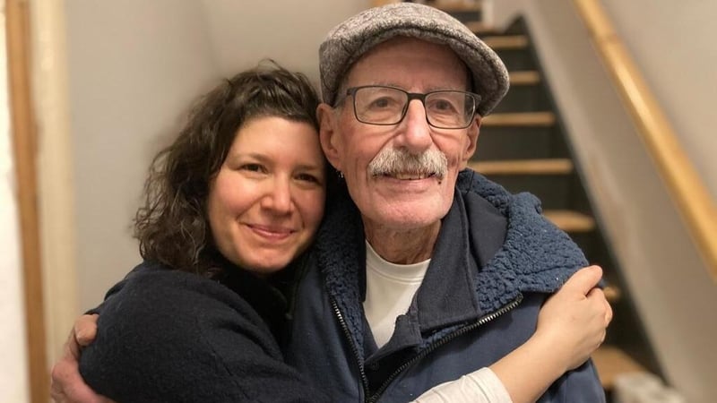Dr Sharone Lifschitz pictured with her father Oded