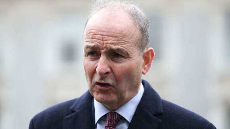 Taoiseach Micheál Martin made the comments in a letter to the Ceann Comhairle Verona Murphy