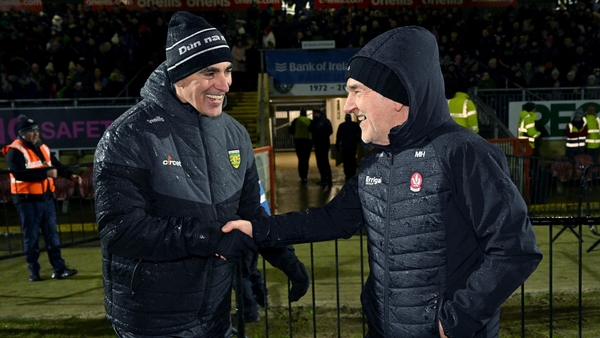 Jim McGuinness's Donegal will meet Mickey Harte's Derry again in Ulster first round