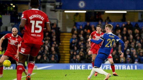Cole Palmer helped himself to a brace