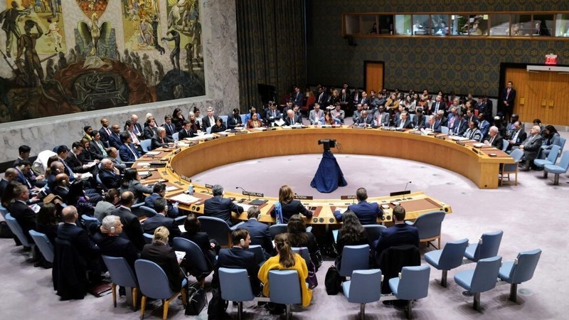 The UN Security Council meeting is expected to continue late into the night