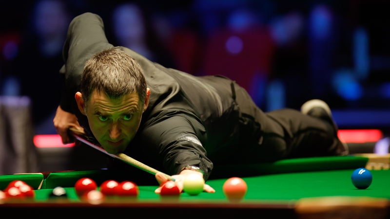 Ronnie O'Sullivan arrived in Barnsley off the back of a World Grand Prix triumph