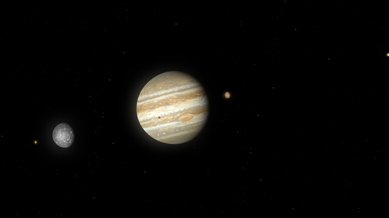 The exoplanet candidates are similar in size to Jupiter (file image)