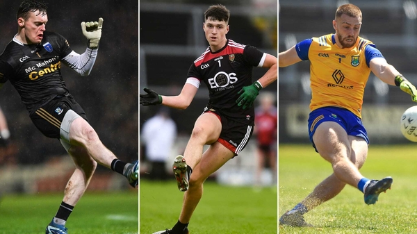 (L to R): Rory Beggan, Charlie Smyth and Mark Jackson