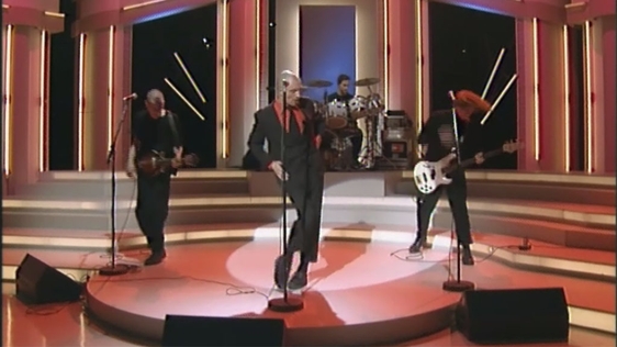 The Pale performing 'Light Up My World' on 'The Late Late Show' in 1994.