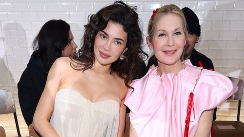 Kylie Jenner and Kelly Rutherford. Getty Images