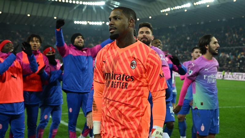 The Milan goalkeeper alerted the officials to racist abuse from Udinese fans