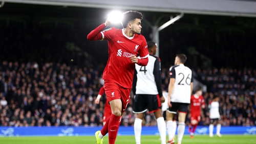 Luis Diaz netted in the 11th minute