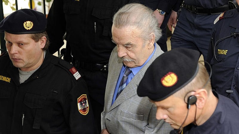 Josef Fritzl kept his daughter captive for 24 years, fathering her seven children (file pic)