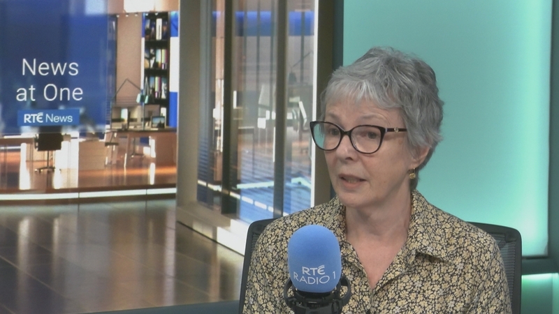 RTÉ Board chair Siún Ní Raghallaigh spoke on RTÉ's News At One programme earlier