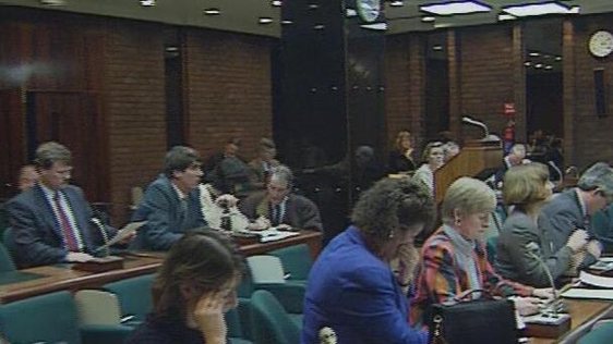 Fingal County Councillors at meeting (1994)