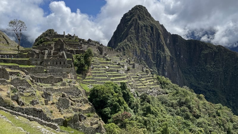 Machu Picchu was built in the 15th century at an altitude of 2,500 meters on orders from the Inca ruler Pachacutec