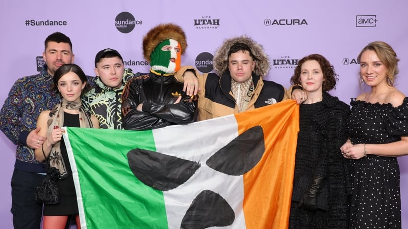 The band arrived back in Belfast in recent days, having spent a week in the United States promoting the film