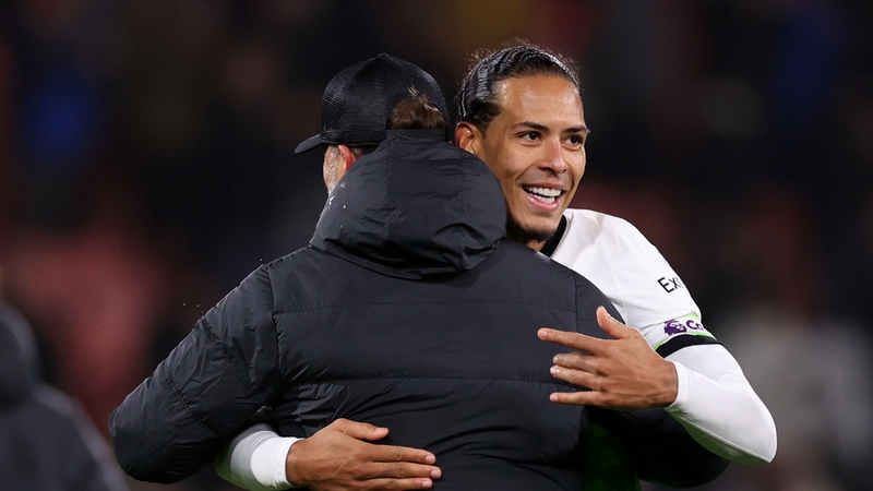 Virgil van Dijk has been reflecting on Jurgen Klopp's shock announcement