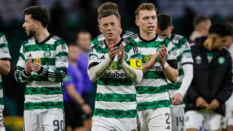 Celtic are five points clear at the top of the table