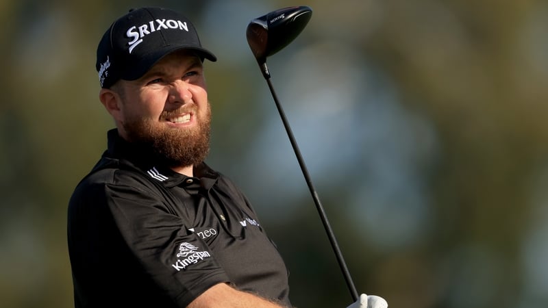 Shane Lowry on the second hole during round four