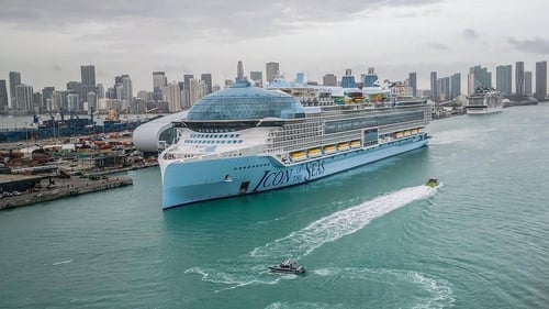 Some experts have warned the ship's eco-friendly Liquefied Natural Gas systems can leak damaging amounts of methane gas into the atmosphere