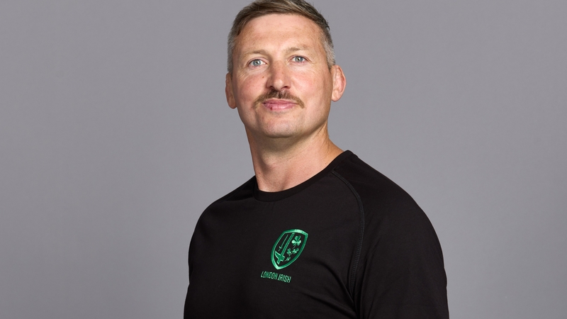 Declan Danaher was London Irish's longest-serving player of the professional era
