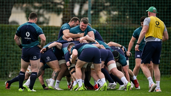 The Ireland squad have been training in Portugal since last Wednesday