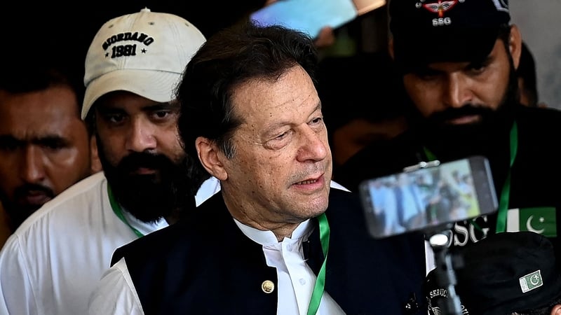 Imran Khan was accused of leaking state secrets