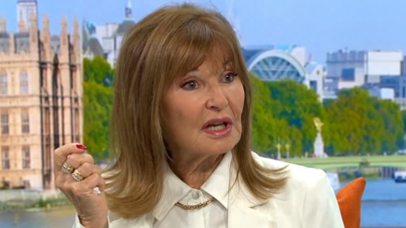 Stephanie Beacham on Tuesday's Good Morning Britain