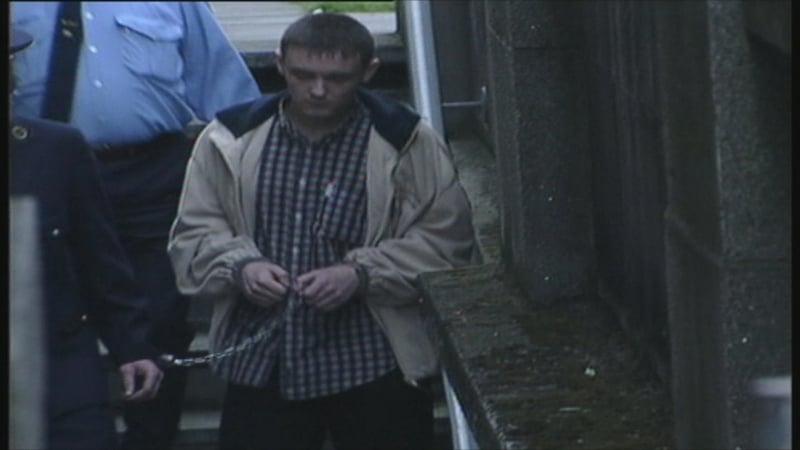Richard Kearney pictured in 2001 after he was sentenced to life in prison for murder