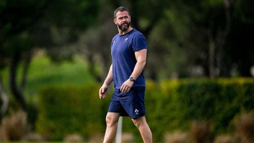 Andy Farrell is due to name his Ireland team today