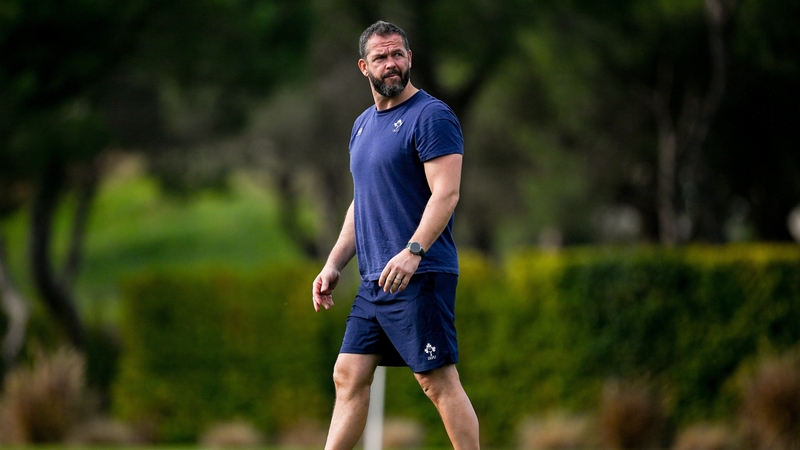 Andy Farrell is due to name his Ireland team today