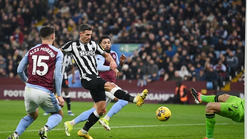 Fabian Schar scores Newcastle's second
