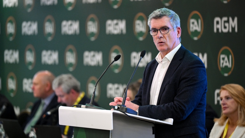 FAI chairperson Tony Keohane