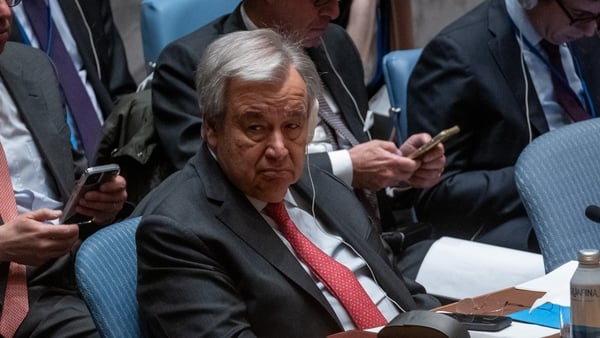 UN chief Antonio Guterres met donors at the UN headquarters to appeal for a continuation of funding at UNRWA