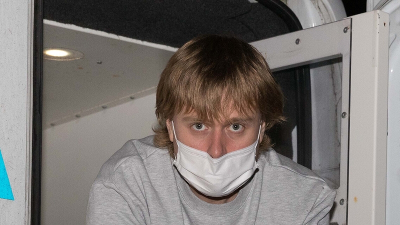 Thomas Lorigan pictured following his arrest