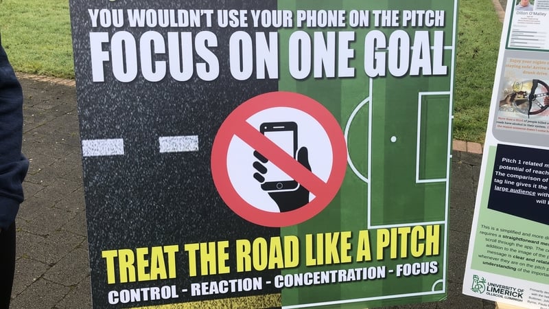 The students were asked to reimagine road safety and bring their own thoughts and ideas to the campaign