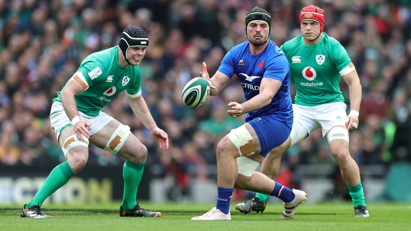 Gregory Aldritt in action against Ireland during France's Six Nations defeat in Dublin last year