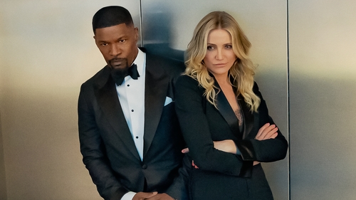 Jamie Foxx and Cameron Diaz in Back in Action - due on Netflix later this year