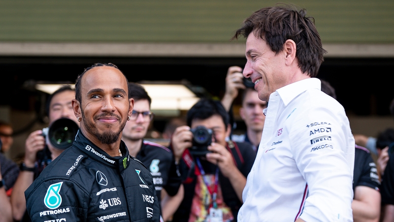 Hamilton and Wolff have enjoyed a very successful decade together