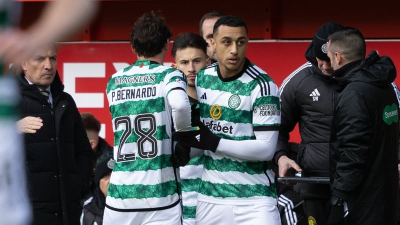 Adam Idah made his debut for Celtic at the weekend