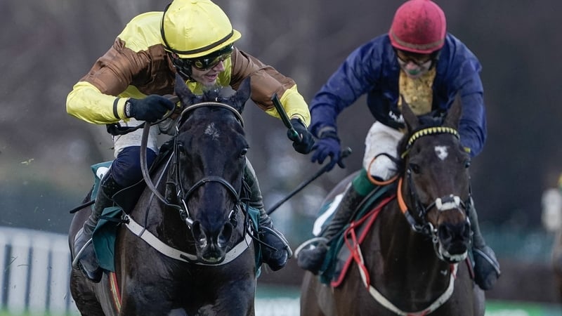 Paul Townend and Galopin Des Champs saw off Fastorslow at Leopardstown