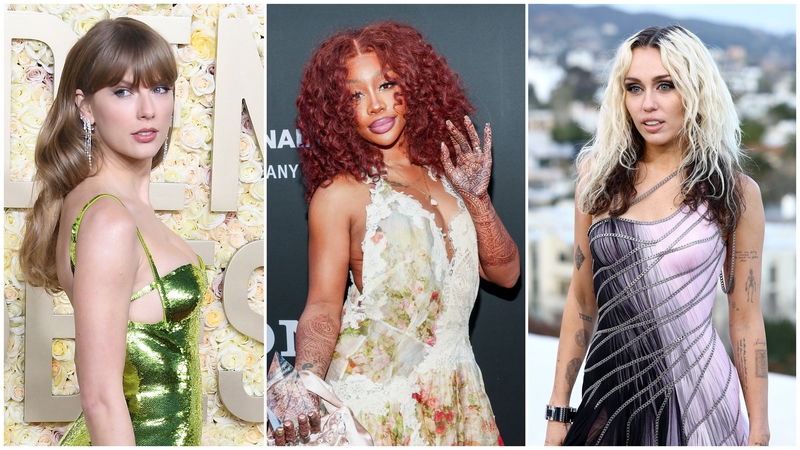 Taylor Swift, SZA and Miley Cyrus have all been nominated for Album of the Year at this year's Grammy Awards