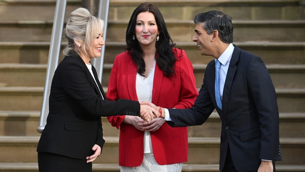 As it happened: Sunak, Varadkar meet Stormont leaders