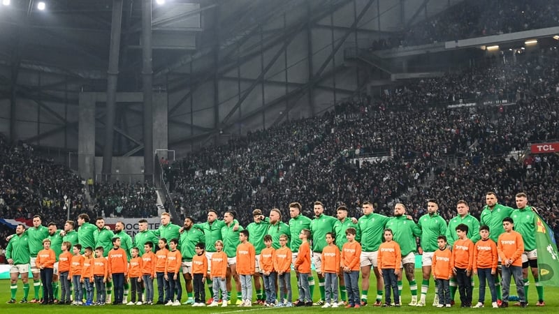 Ireland had three Six Nations novices in their starting line-up against Les Bleus