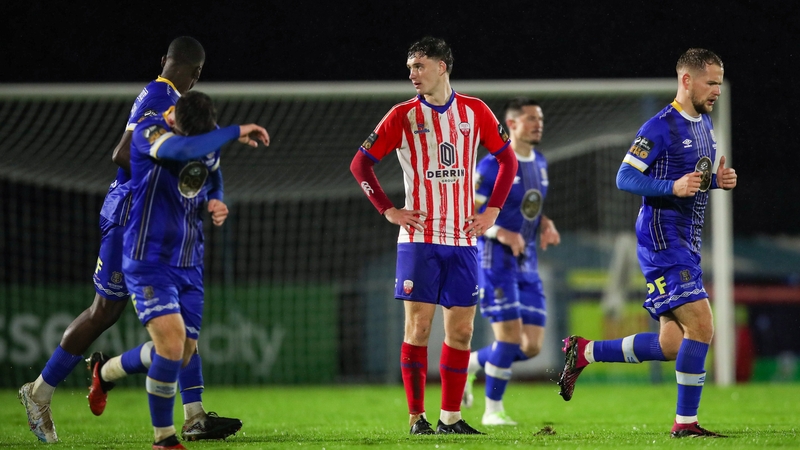 Treaty United in action against promoted Waterford last year