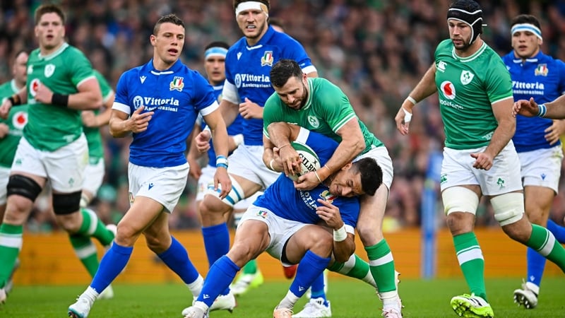 Ireland beat Italy 33-17 when the sides met in a World Cup warm-up in Dublin last August