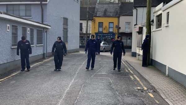 A technical and forensic examination of the scene took place yesteday