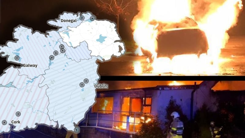 Prime Time has mapped details of incidents linked to accommodation for migrants in the last five years.