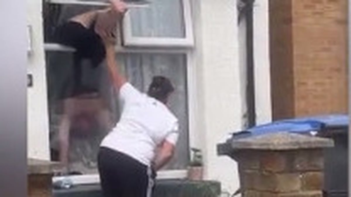 Viral Window Tumble Video