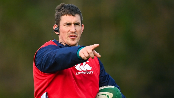 Ian Keatley has stepped in as attack coach for the Ireland U20s this year