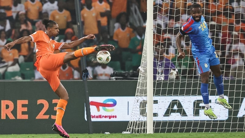 Sebastien Haller scored the only goal of the game after spurning a number of earlier chances