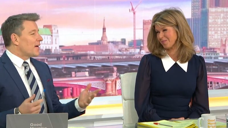 Ben Shephard and Kate Garraway on Thursday's Good Morning Britain