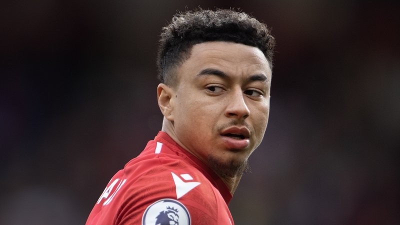 Jesse Lingard spent last season at Nottingham Forest